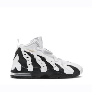 Jordan Black and White Sneakers with Gold Accents